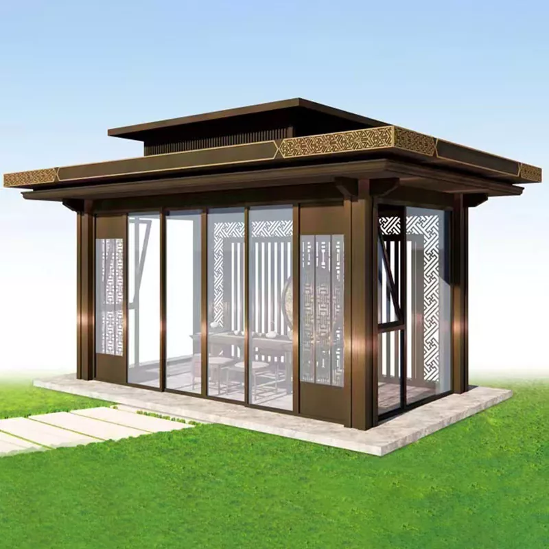 Pavillons im chinesischen Stil