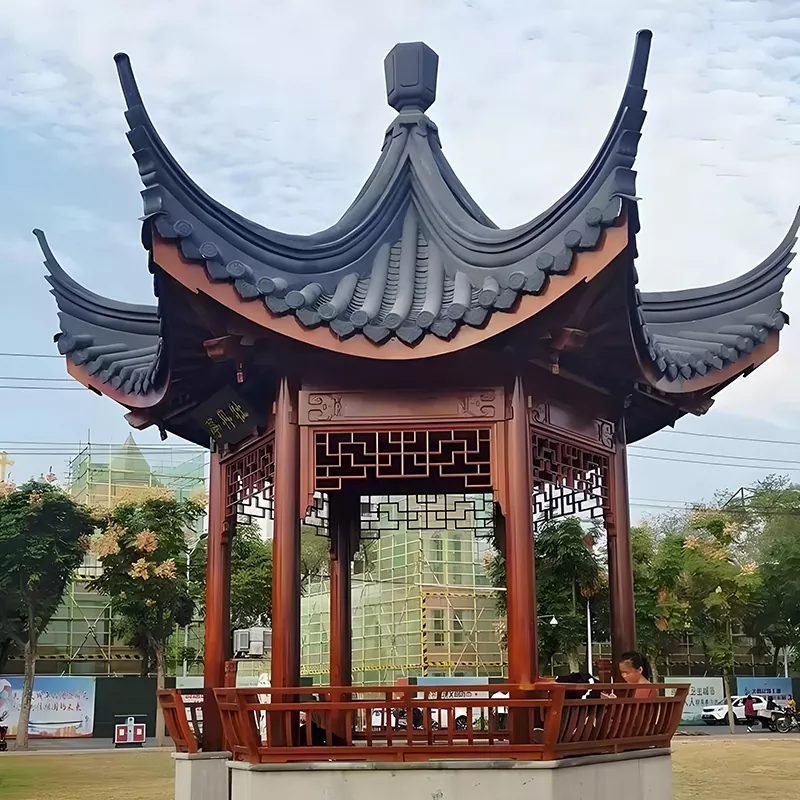 Pavillons im Huizhou-Stil